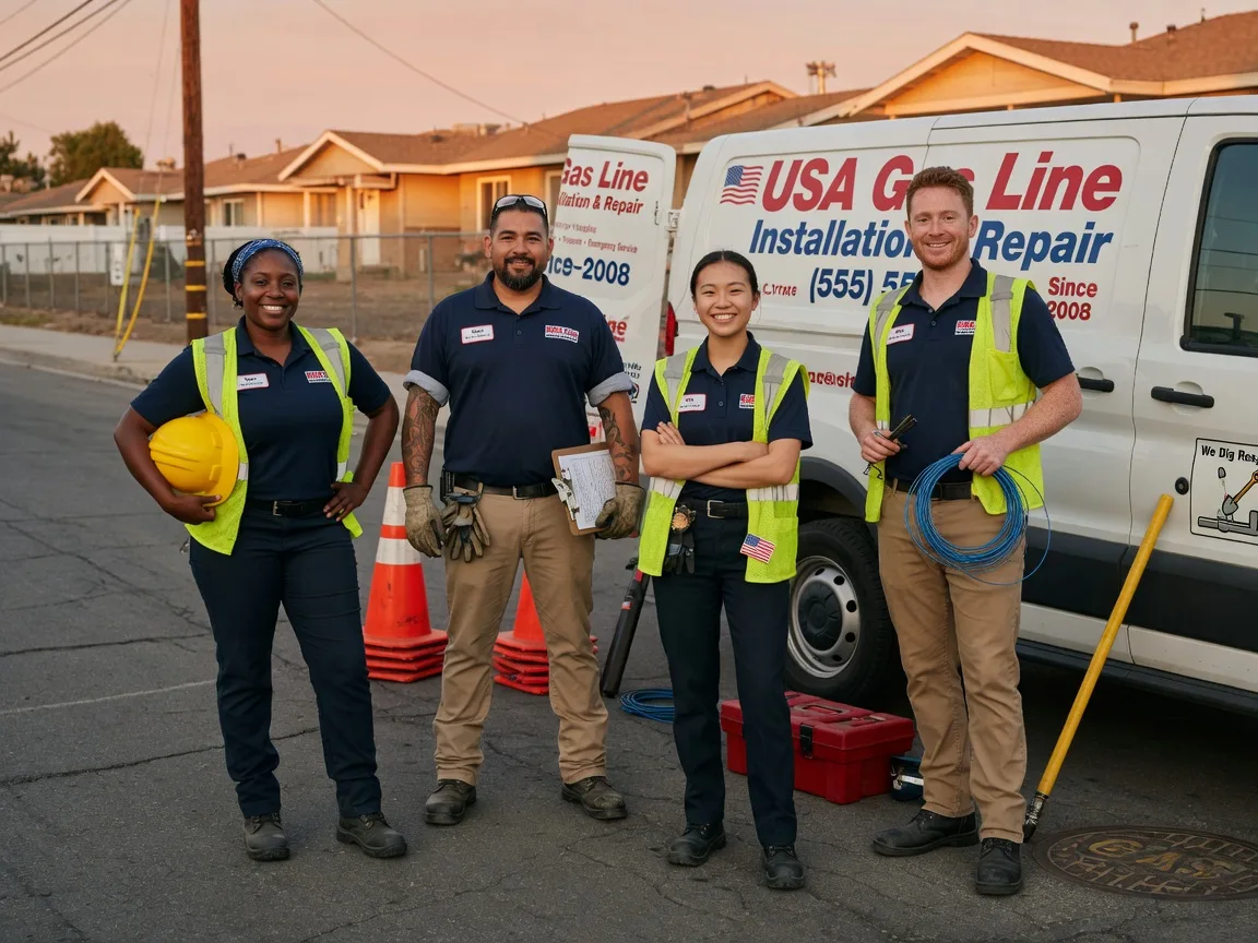 Gas Line Installation company in Sacramento, PA